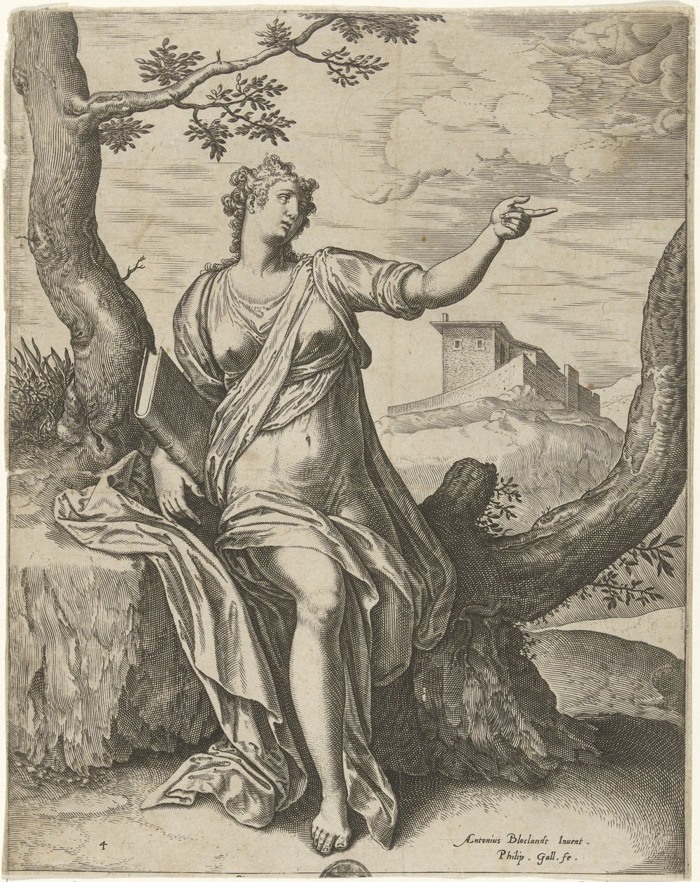 Sibille van Cumae The Sibyl (serietittel) av Philips Galle