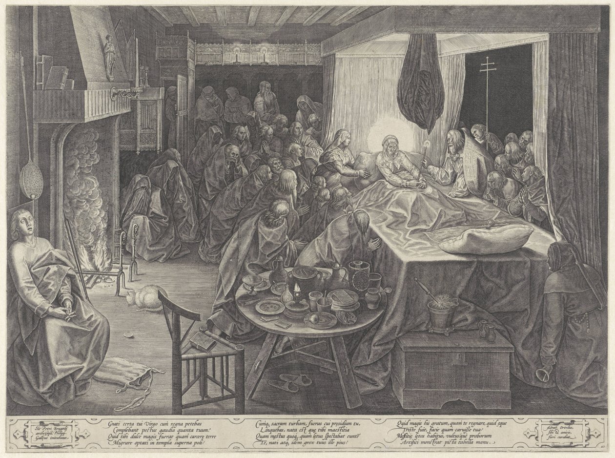 Marys dødsleie av Philips Galle