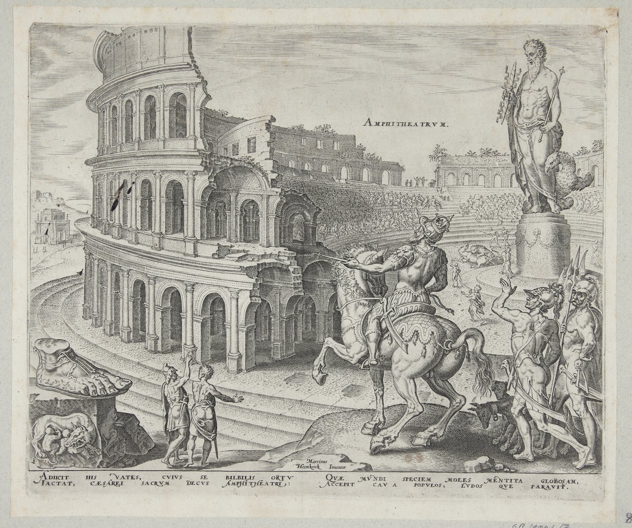 Colosseum i Roma av Philips Galle