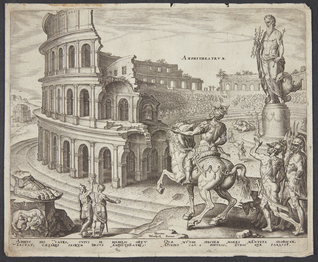 Colosseum i Roma av Philips Galle