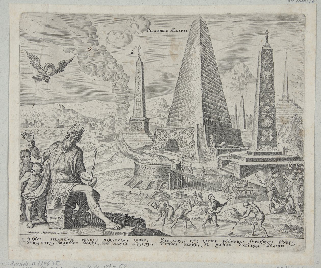 Pyramidene i Egypt av Philips Galle