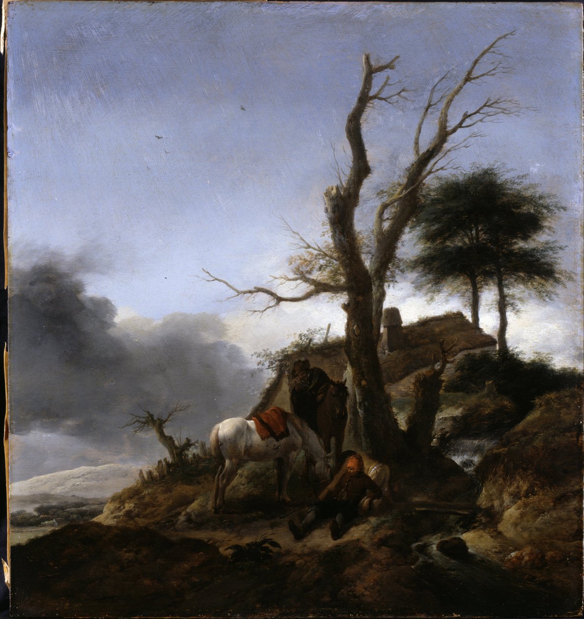 Reisendes hvil av Philips Wouwerman