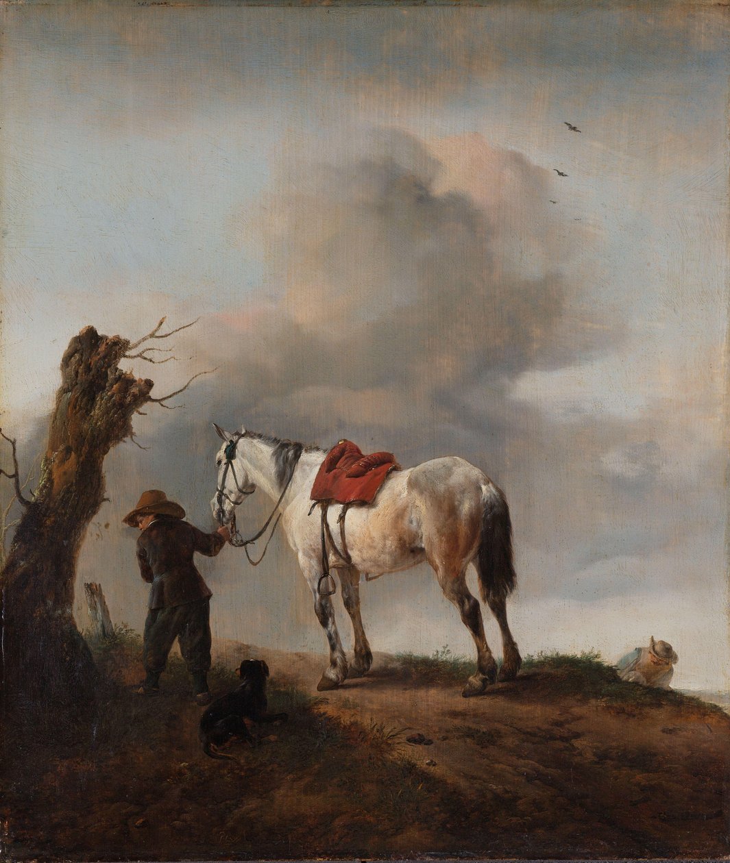 Den grå hesten Den grå av Philips Wouwerman