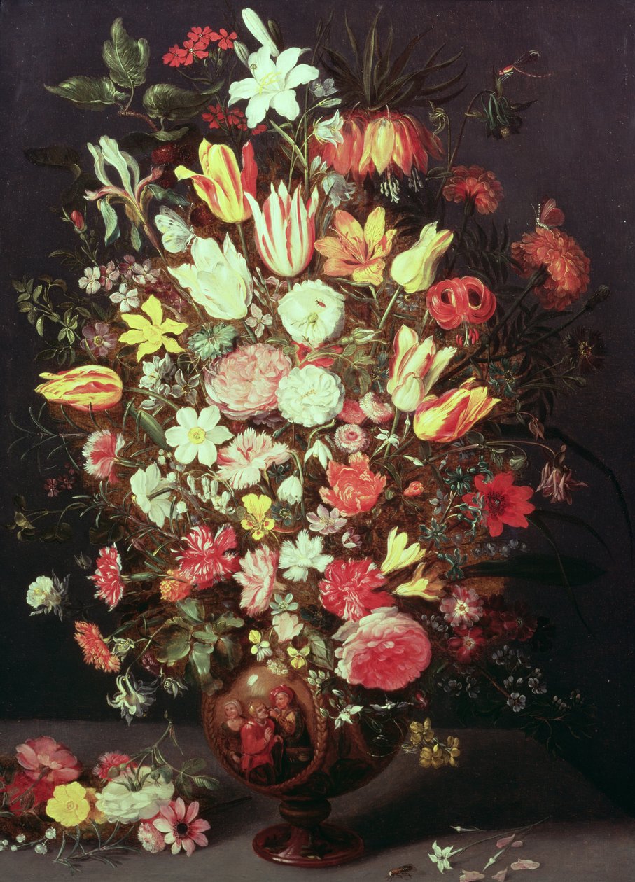 Blomster i en vase av Phillipe de Marlier