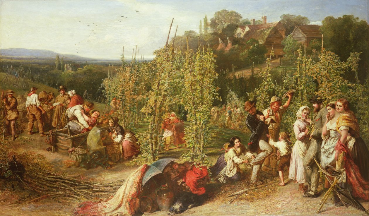 Livet i humlehagen, 1859 av Phoebus Levin