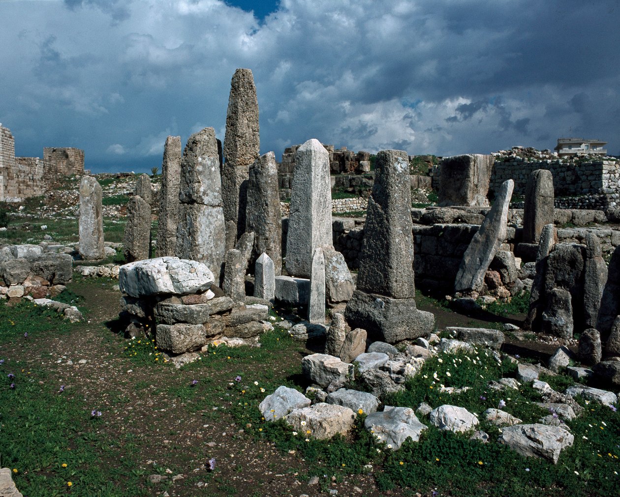 Obeliskenes tempel av Phoenician Phoenician