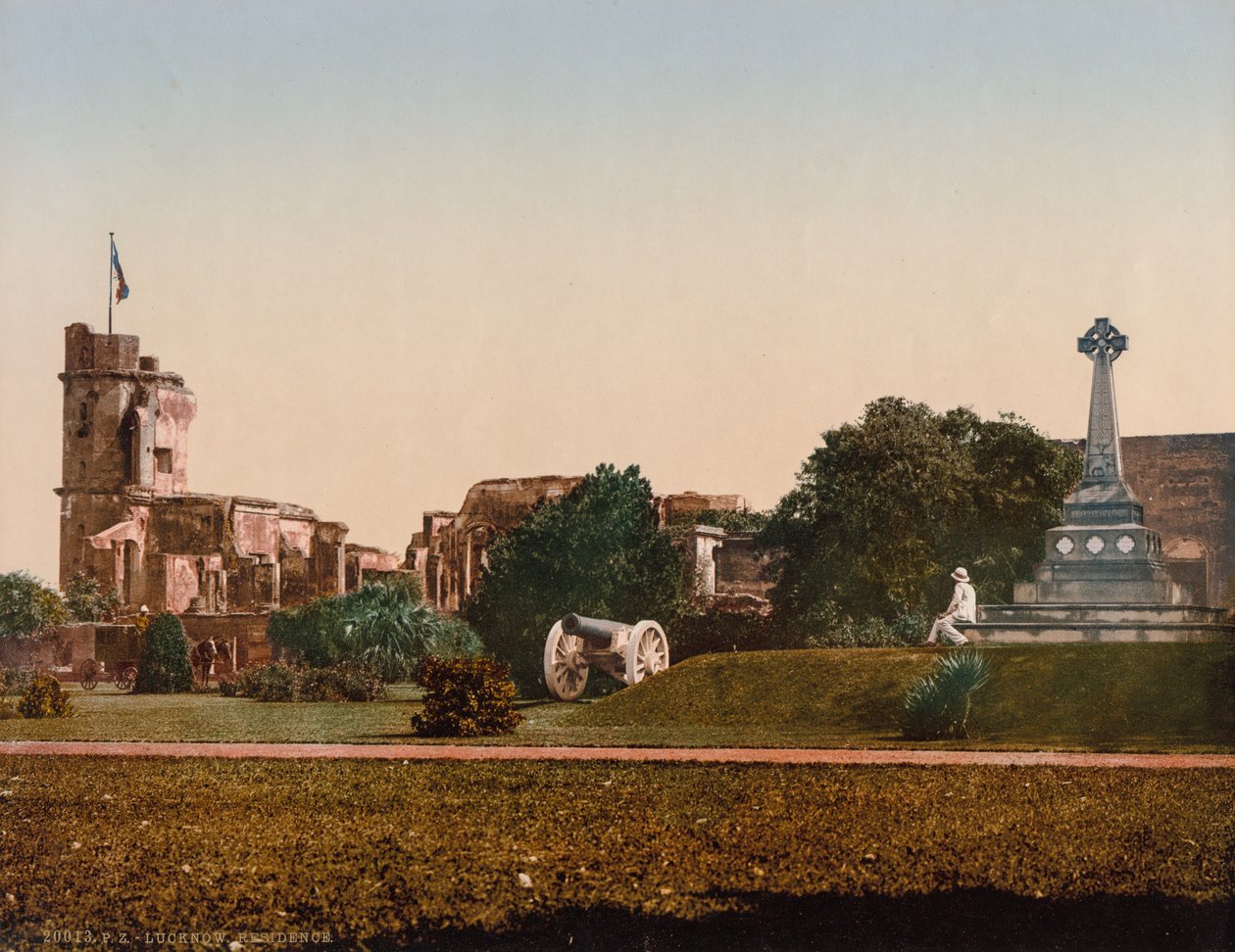 Lucknow. Bolig av Photoglob Co. (Zurich, active c. 1890 1910)