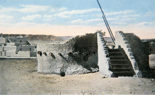 Estufa Building, New Mexico, ca. 1920 (bilde) av Photographer American