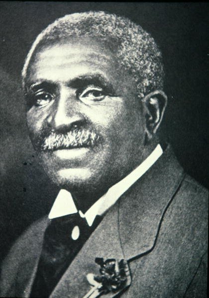 George Washington Carver (1864–1943) (s/hvitt-bilde) av Photographer American