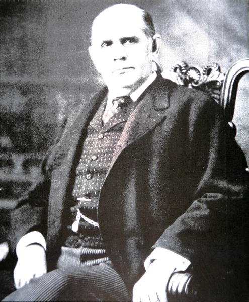Mark Hanna (1837–1904) (s/hvitt-bilde) av Photographer American