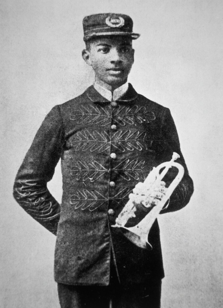 William Christopher Handy (1873-1958) (s/hvitt-bilde) av Photographer American