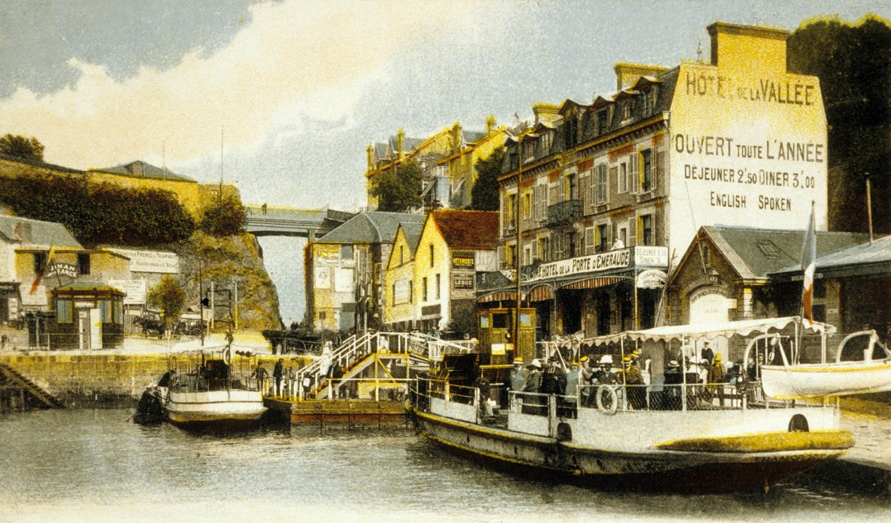 Postkort av Dinard, Bretagne, ca. 1900 (bilde) av Photographer French