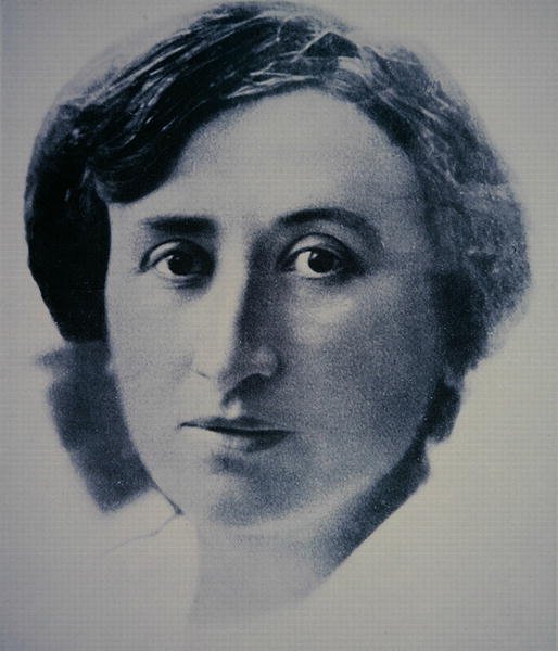 Rosa Luxemburg (s/hvitt bilde) av Photographer German