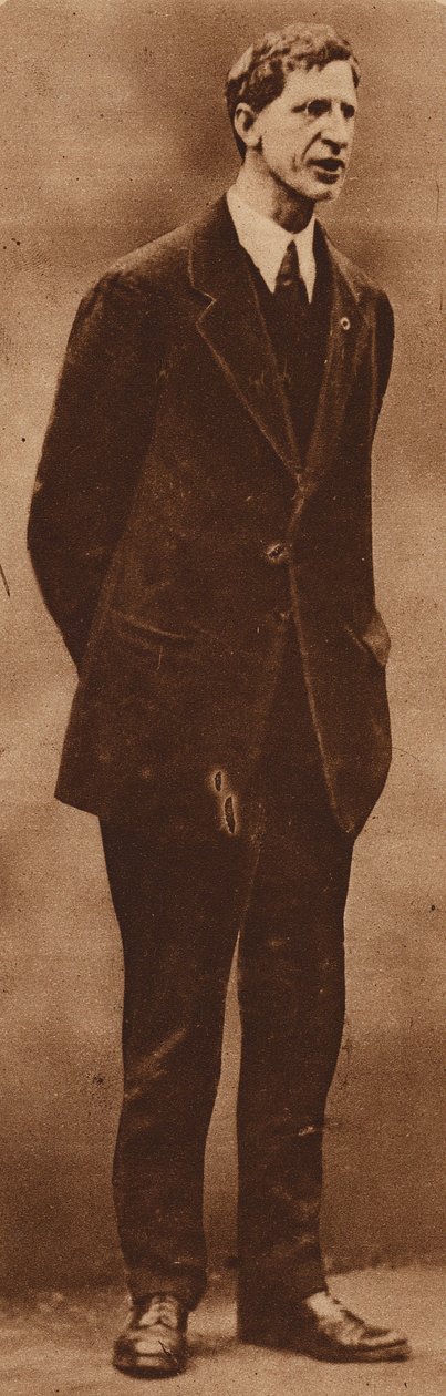 Eamon de Valera , irsk politiker og Irlands tredje president (s/h-foto) av Photographer Irish