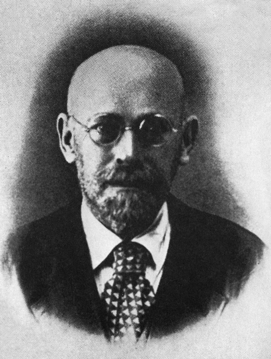 Janusz Korczak (s/hvitt bilde) av Photographer Polish