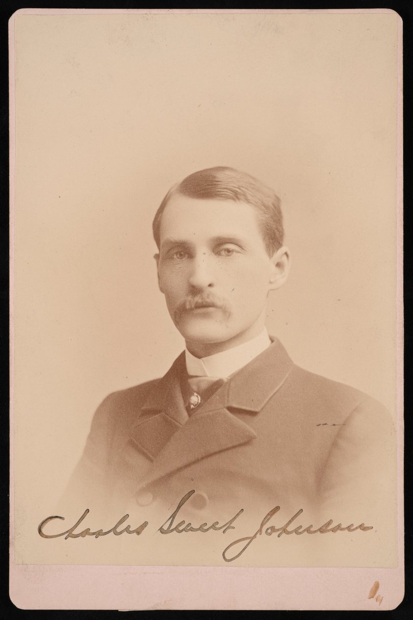 Portrett av Charles Sweet Johnson, 1870-1871. av Photographic Art Company