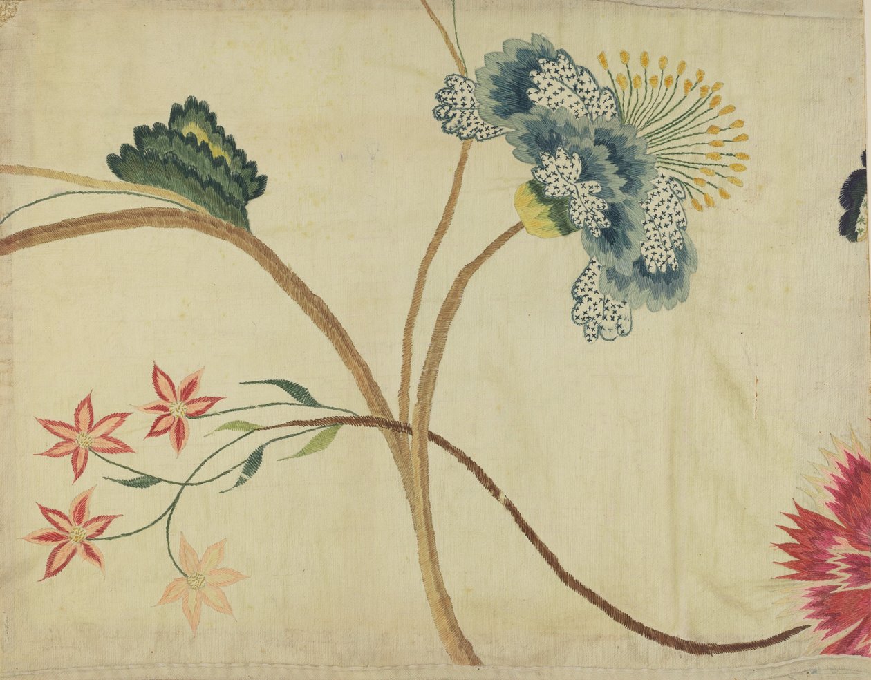 Crewel-broderi av Phyllis Dorr
