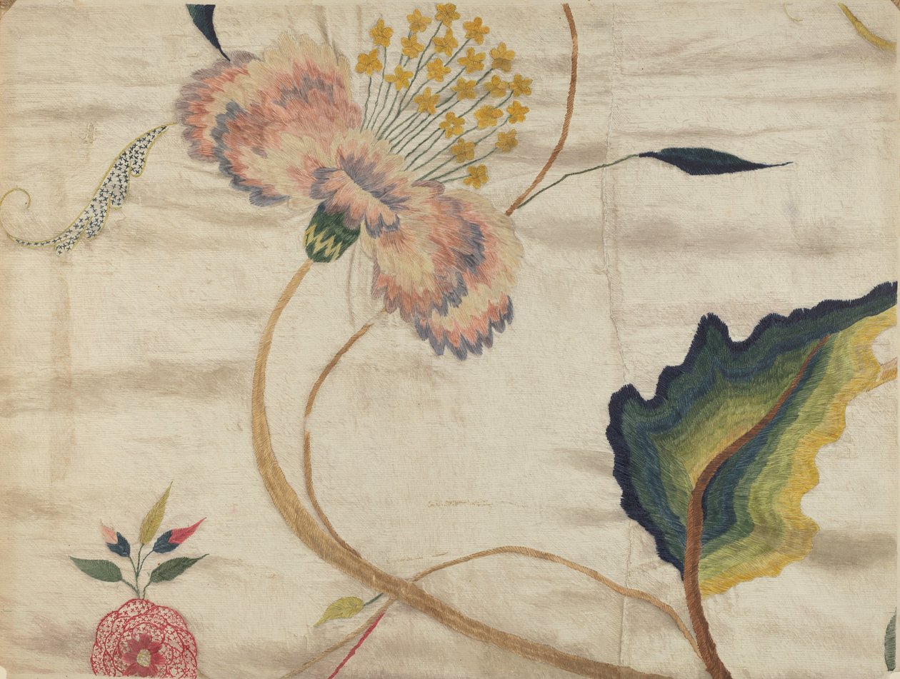 Crewel-broderi, ca. 1936. av Phyllis Dorr