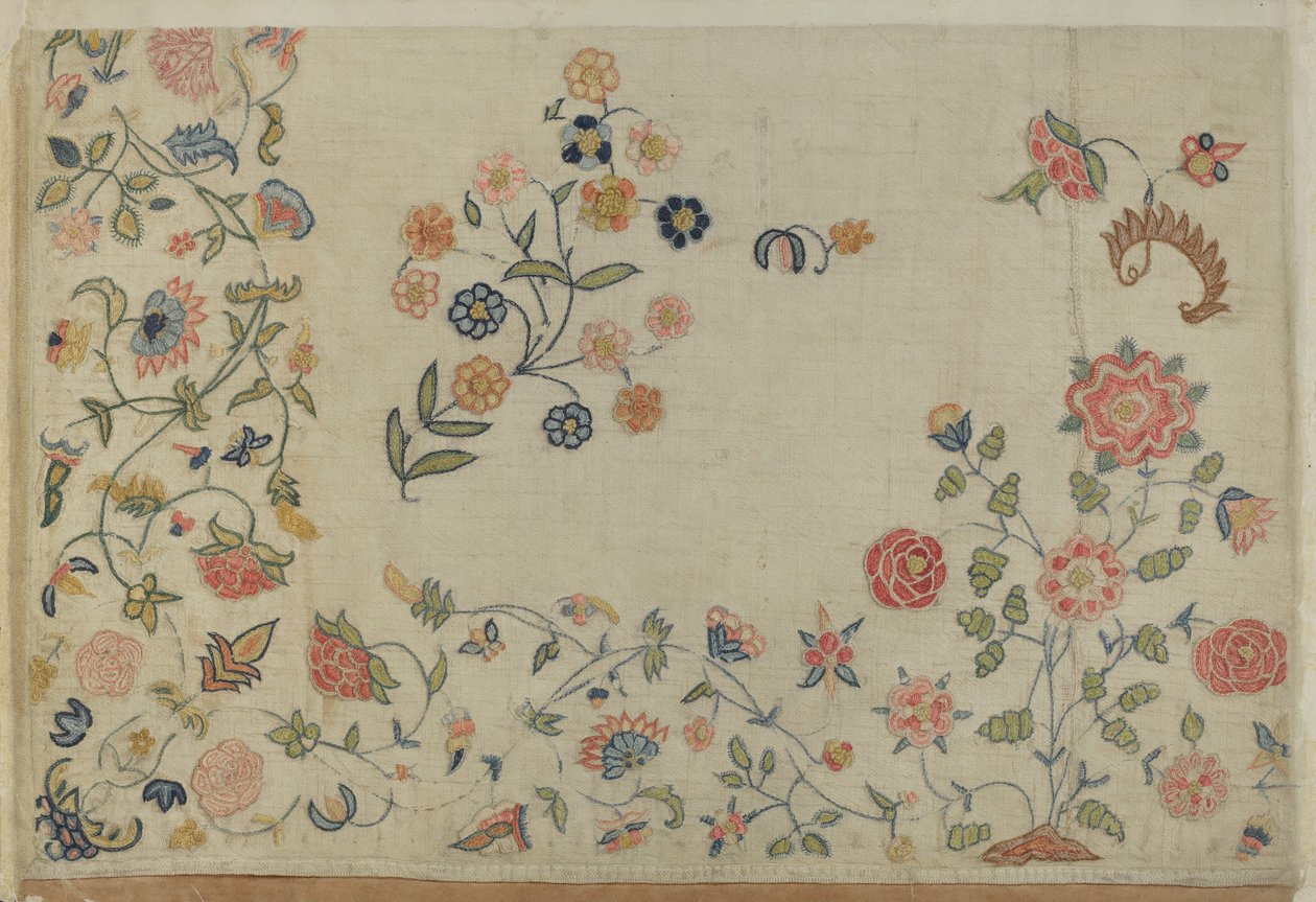 Brodert dåpsteppe, ca. 1937. av Phyllis Dorr