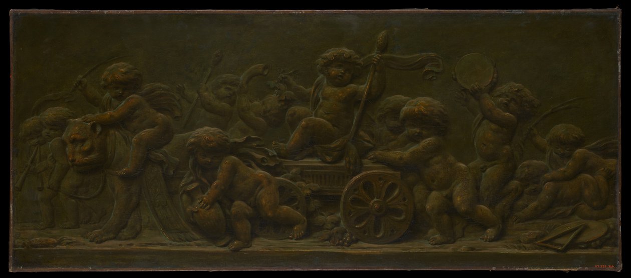 The Triumph of Bacchus, 1780-tallet. av Piat Joseph Sauvage