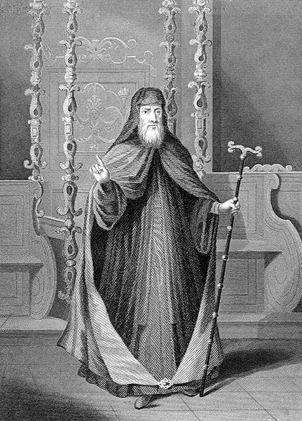 Den greske patriarken av Konstantinopel av Picart (after)