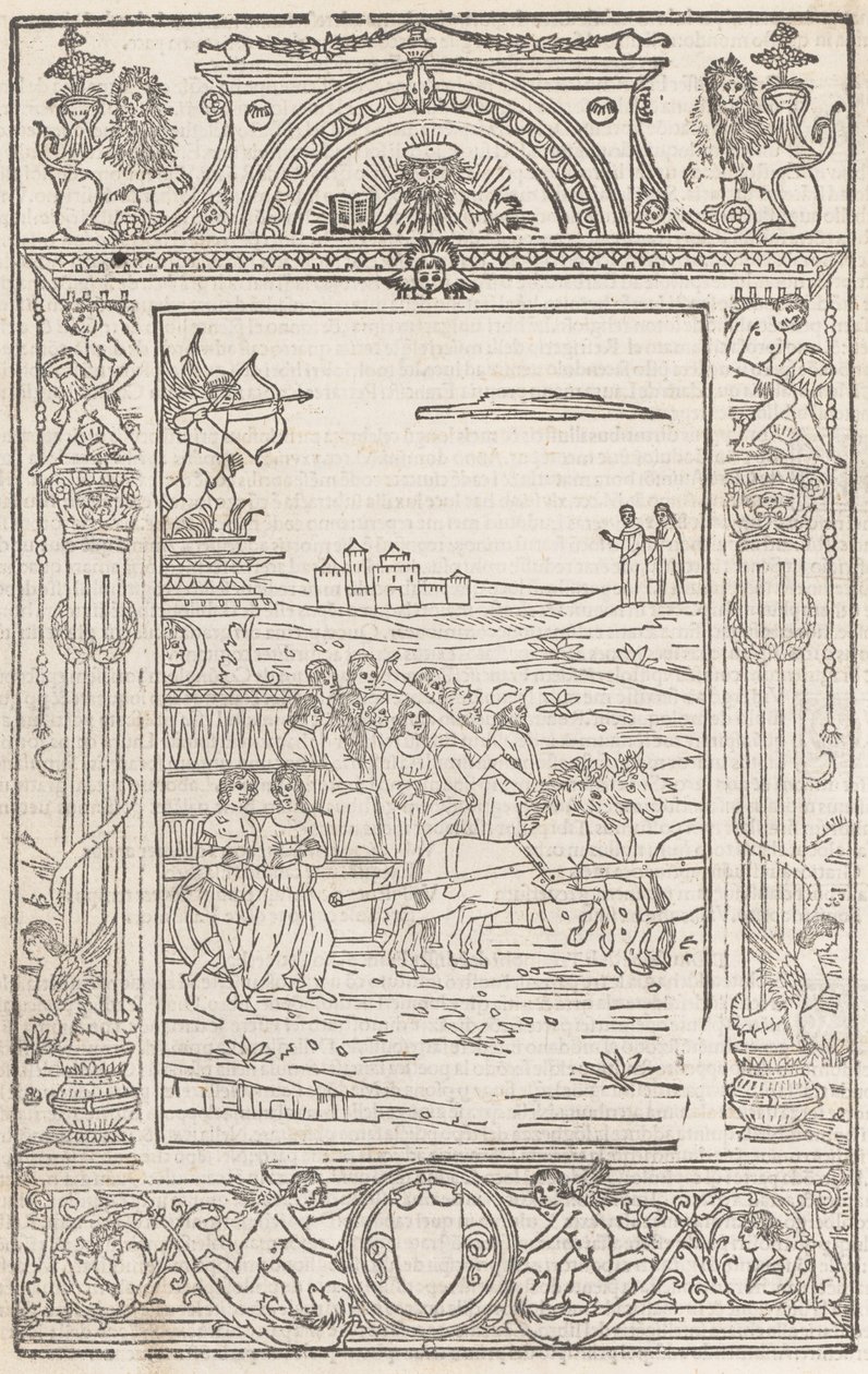 Opera..Triumphi, Sonnets, & Canzone.., 15. februar 1508. av Pico Master