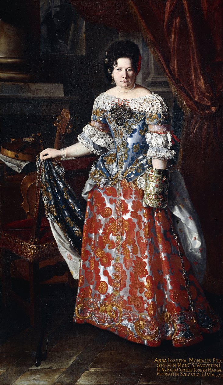 Portrett av Anna Joseph nonne av Pier Francesco Cittadini