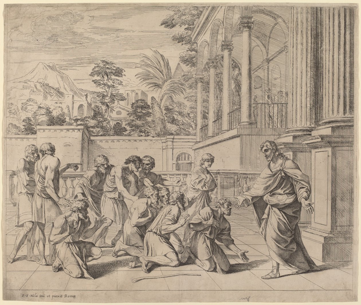 Joseph identifiserer seg for sine brødre av Pier Francesco Mola
