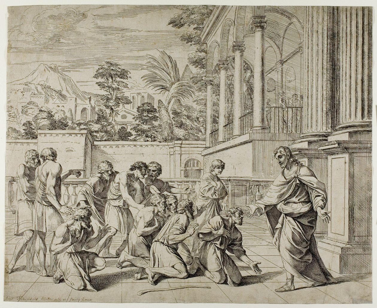 Joseph og hans brødre av Pier Francesco Mola