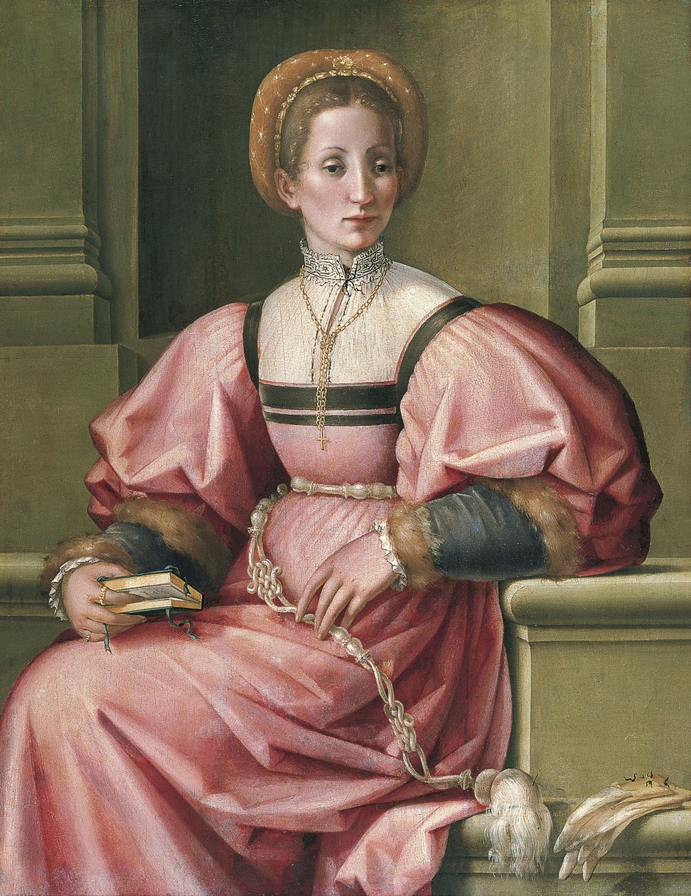 Portrett av en dame av Pier Francesco di Jacopo Foschi