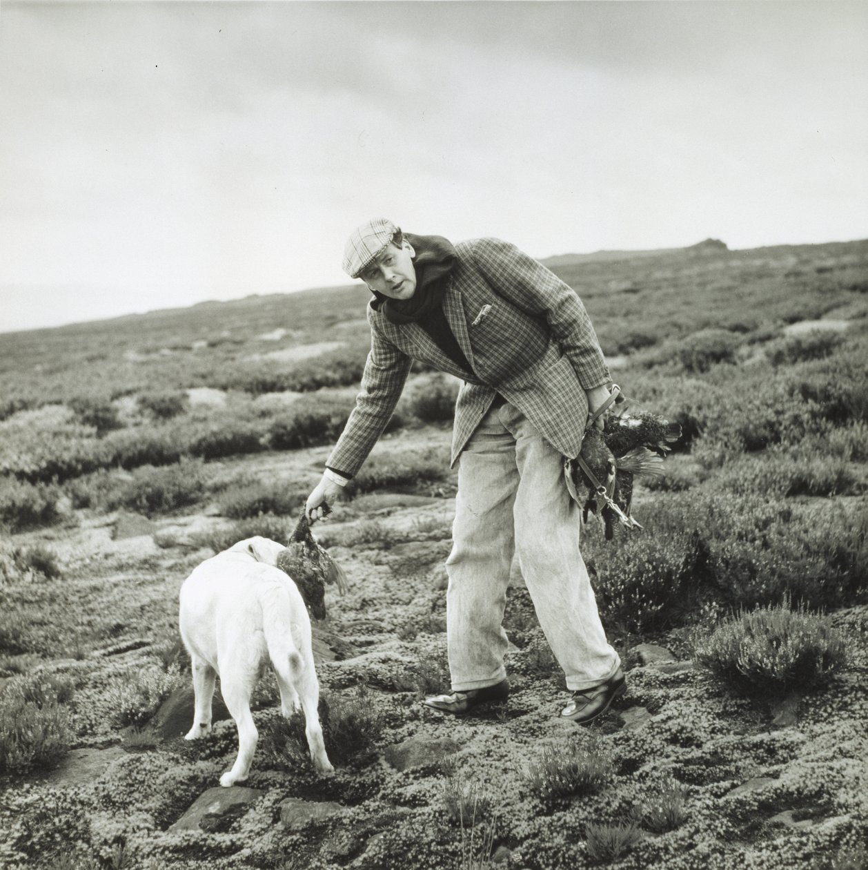 11. hertug av Devonshire ved en rypeskyting i Bolton Abbey av Blaise Nicolas Le Sueur
