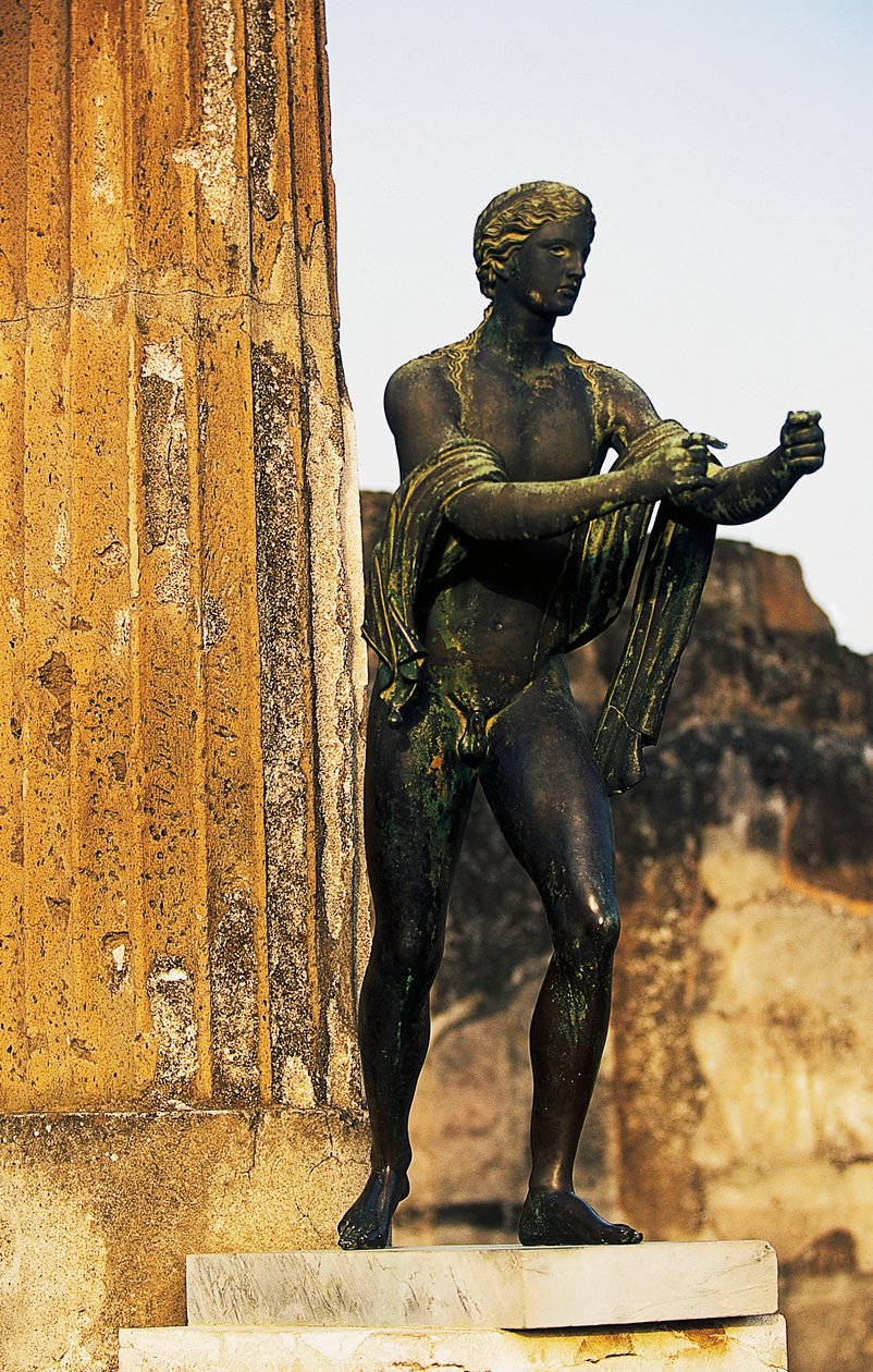 Statue av guden Apollo, Pompeii (Unescos verdensarvliste av Blaise Nicolas Le Sueur