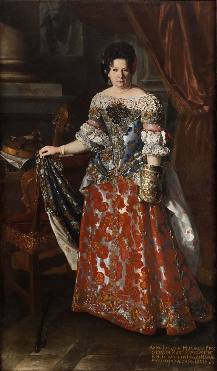 Portrett av Hanan Josepha Nun av Pierfrancesco Cittadini