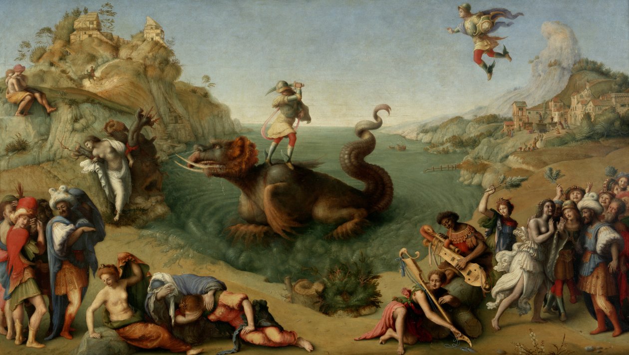 Frigjøring av Andromeda av Piero di Cosimo