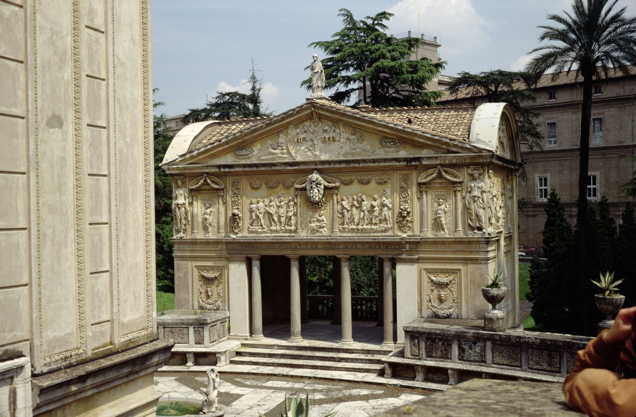 Loggia av Casina of Pius IV, 1558-62 av Piero Ligorio