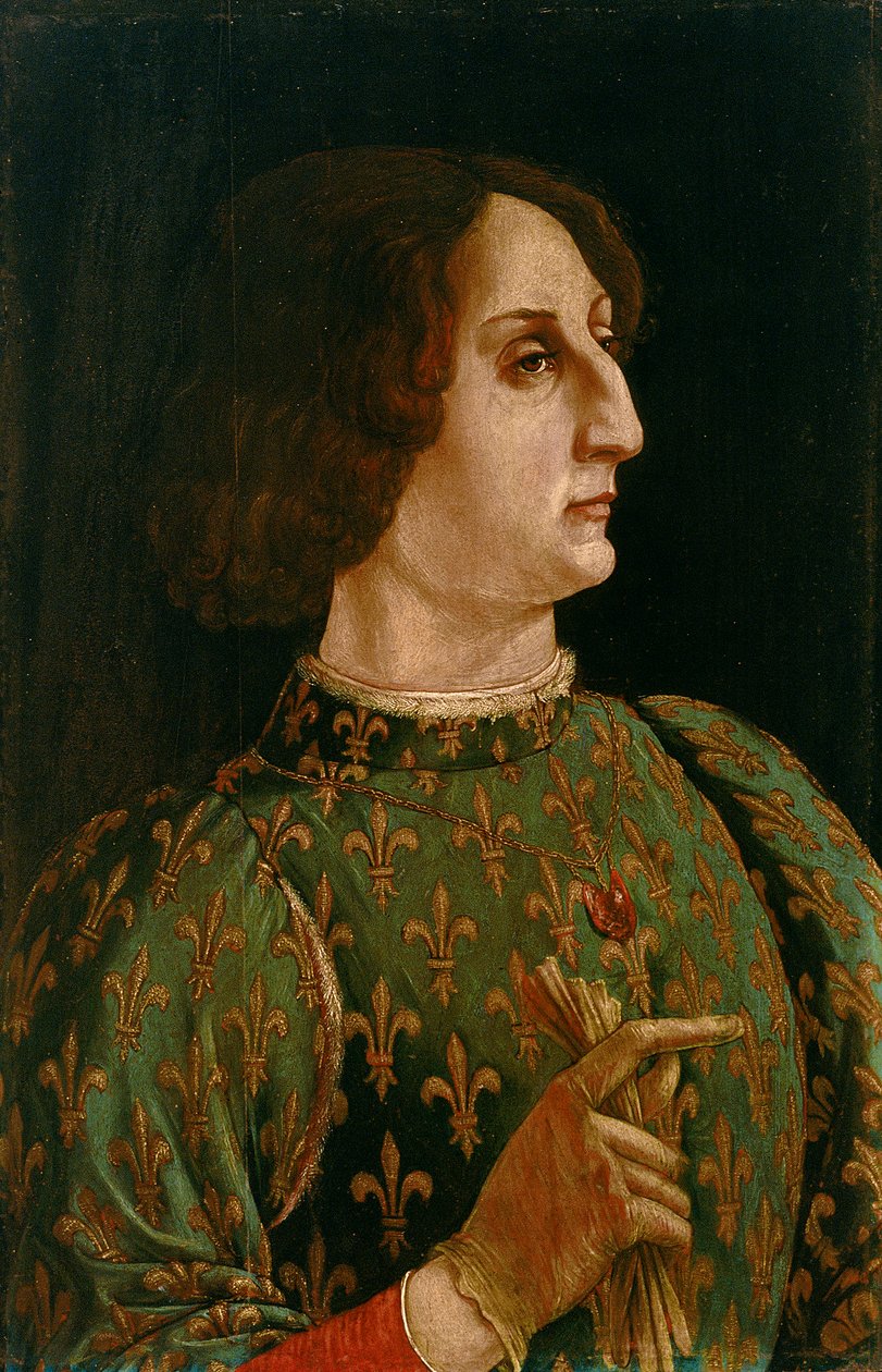 Portrett av Galeazzo Maria Sforza av Piero del Pollaiolo