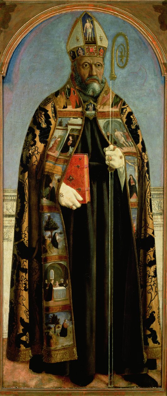 St. Augustin av Piero della Francesca