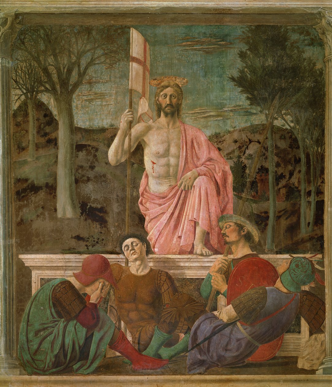 Oppstandelsen, ca. 1463 av Piero della Francesca