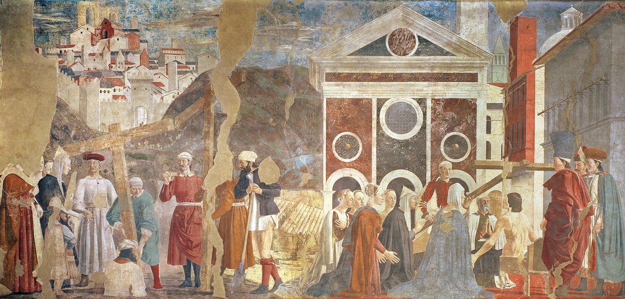 Verifikasjonen av det sanne kors, fullført 1464 av Piero della Francesca
