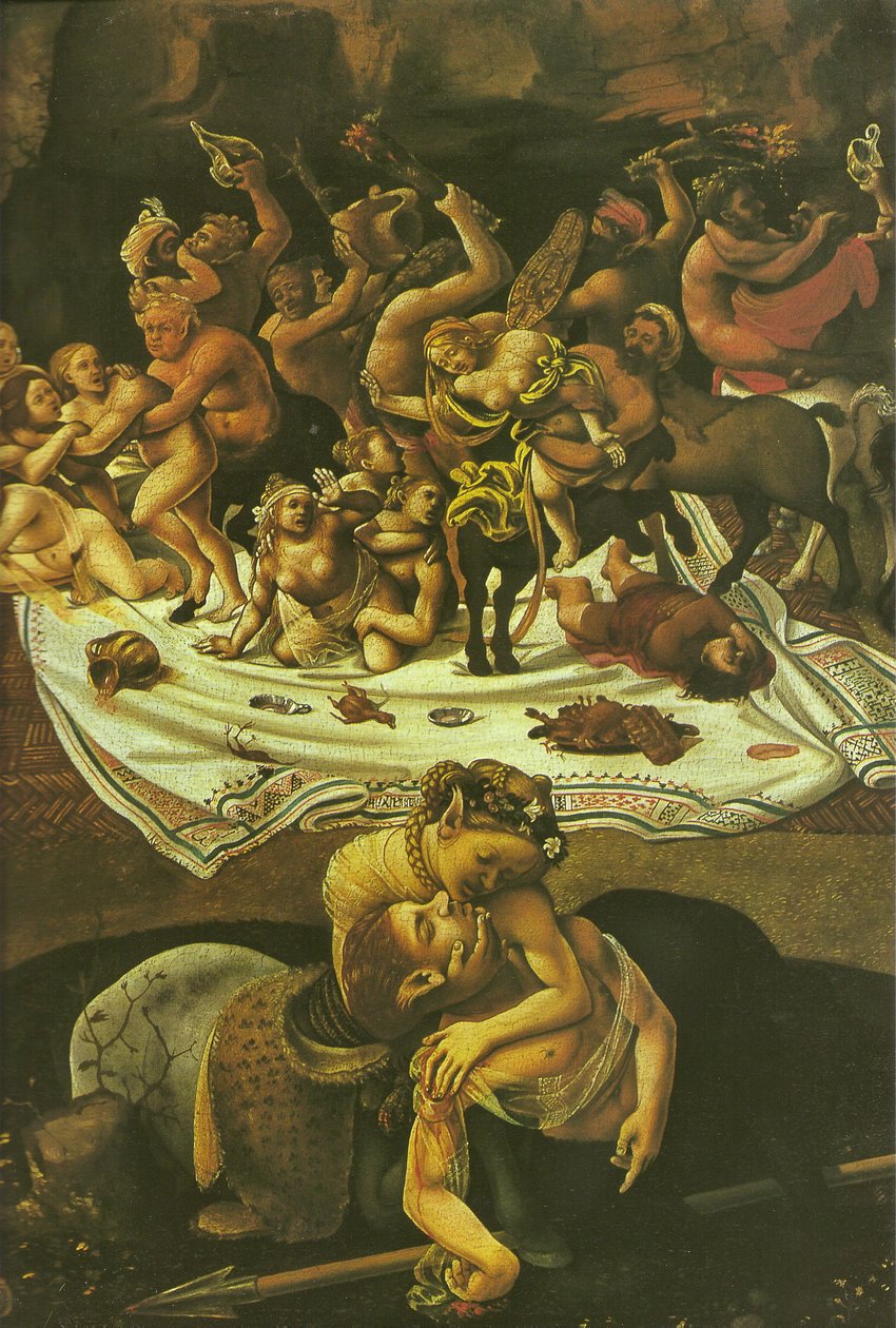 Slaget ved Lapiths og Kentaurer av Piero di Cosimo