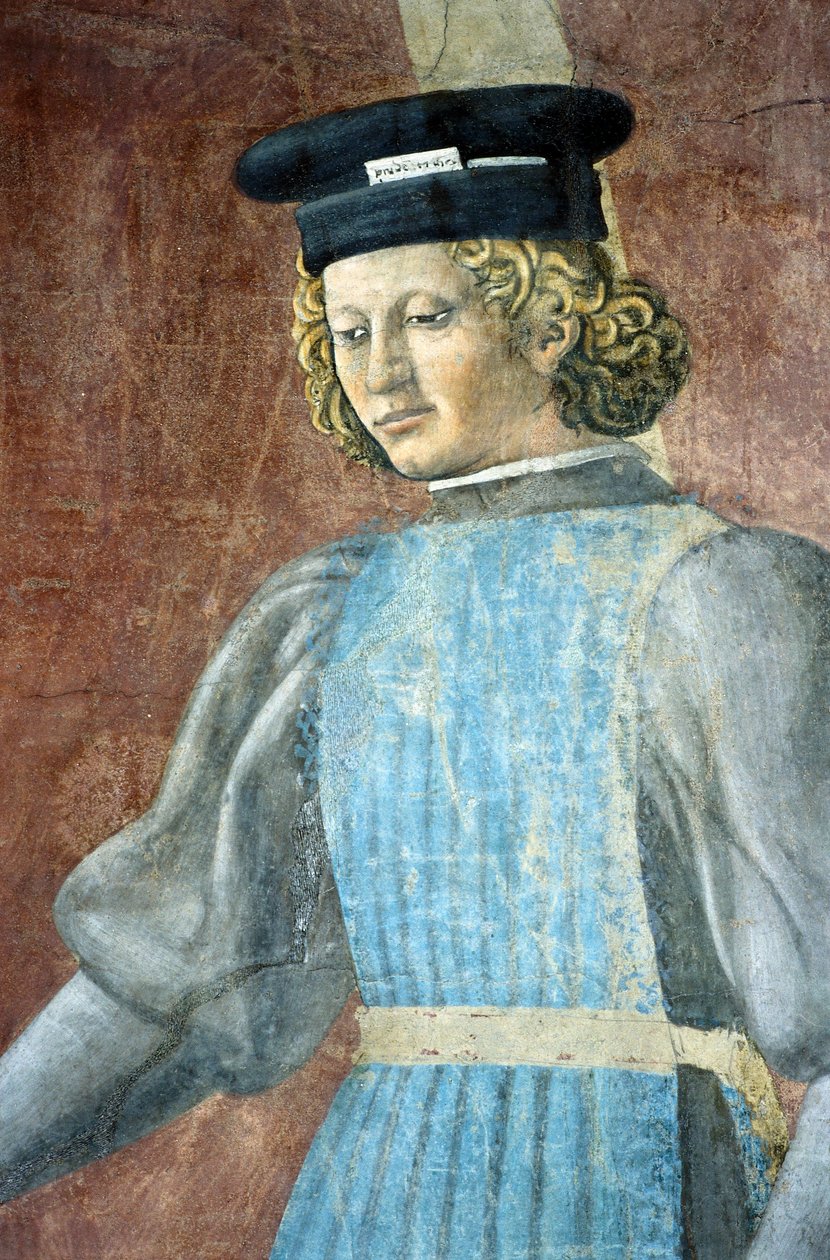 Detalj fra The Legend of the True Cross som viser tortur av jøder, av Piero della Francesca av Piero della Francesca