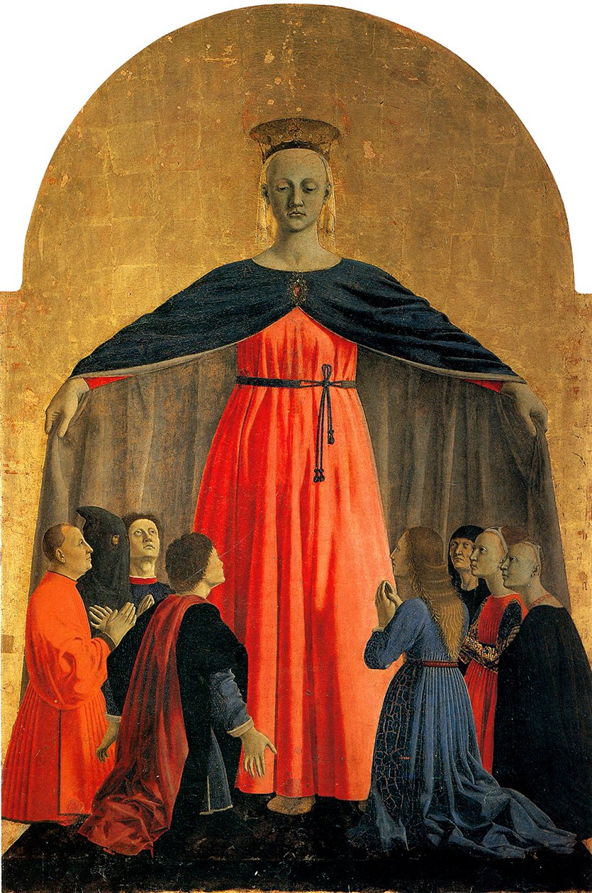 Madonna of Mercy Madonna of Mercy, ca 1460 av Piero della Francesca