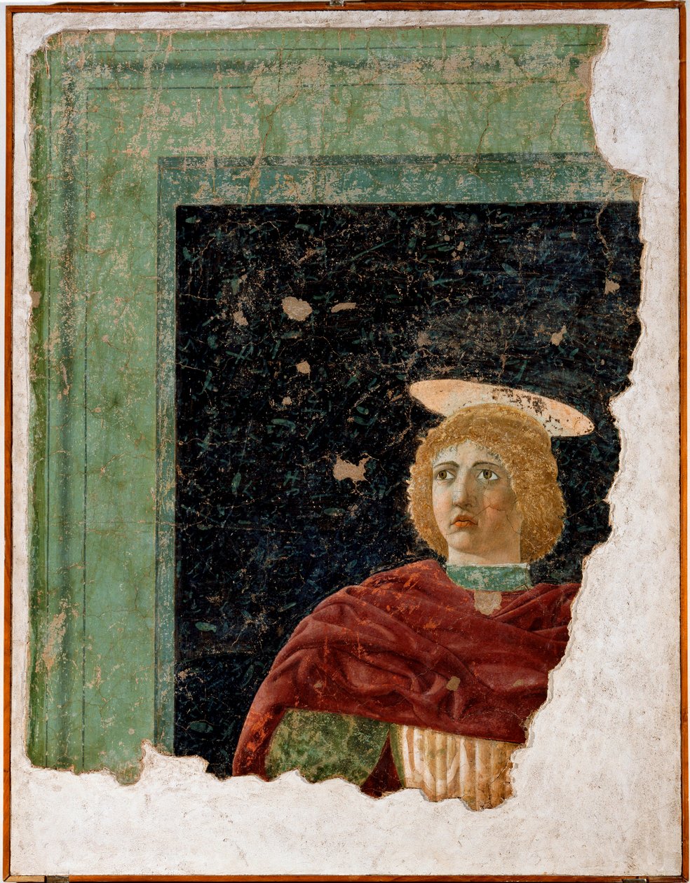 Saint Julian Fresco av Piero della Francesca av Piero della Francesca