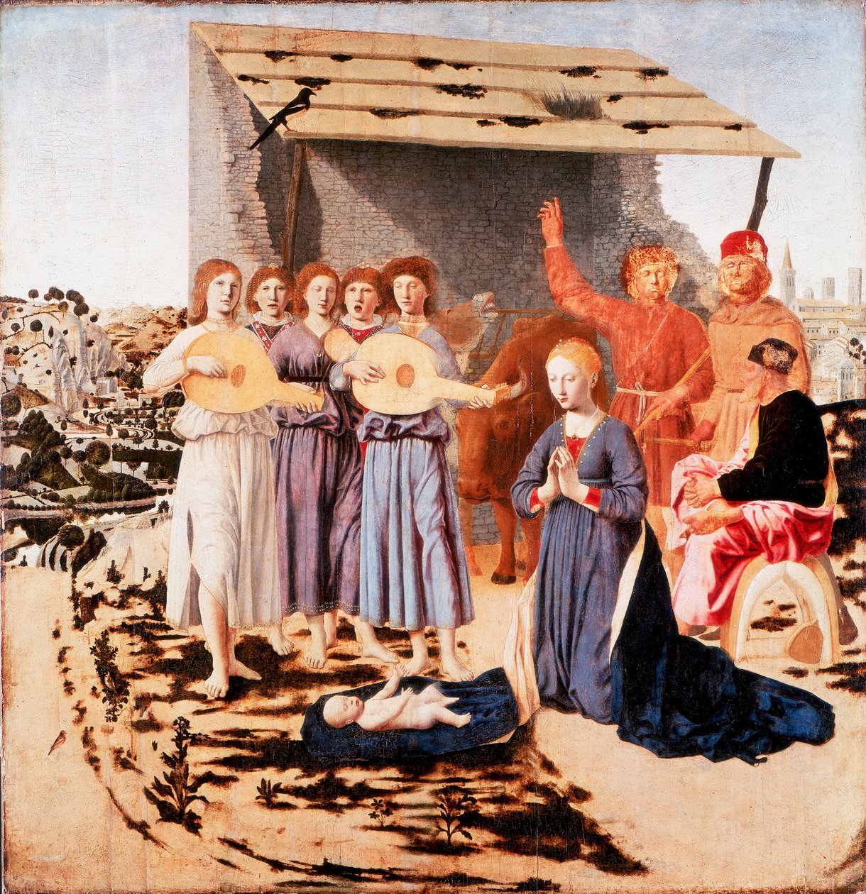 Fødselen, 1470-1475 av Piero della Francesca