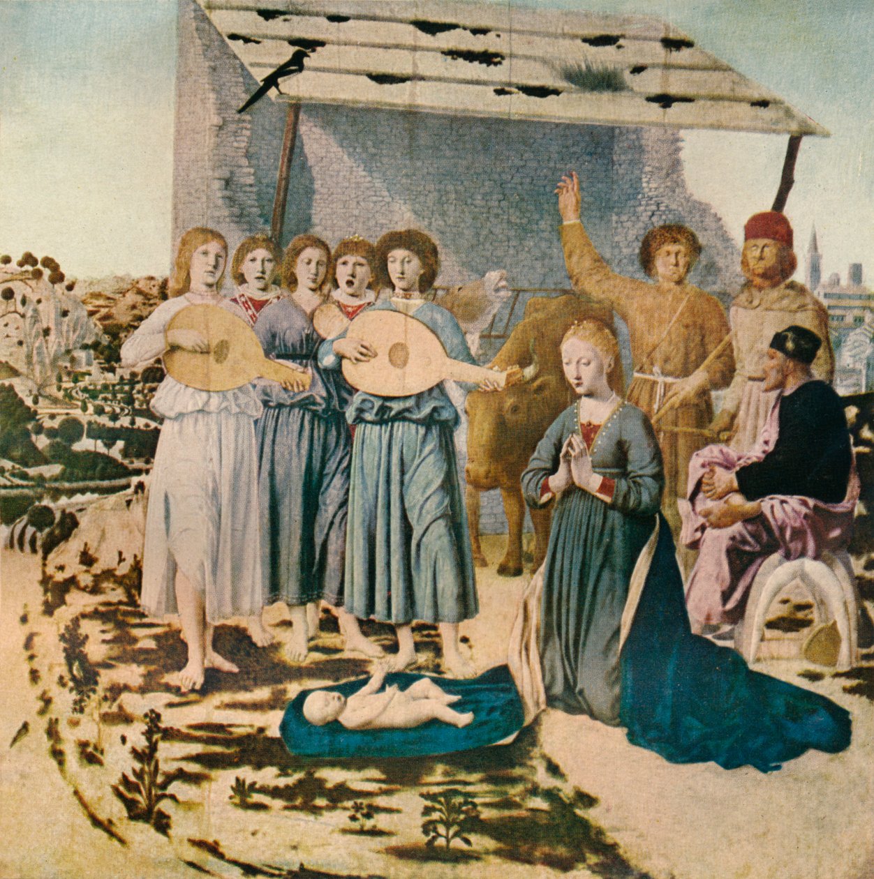 The Nativity, c1470, 1911 av Piero della Francesca