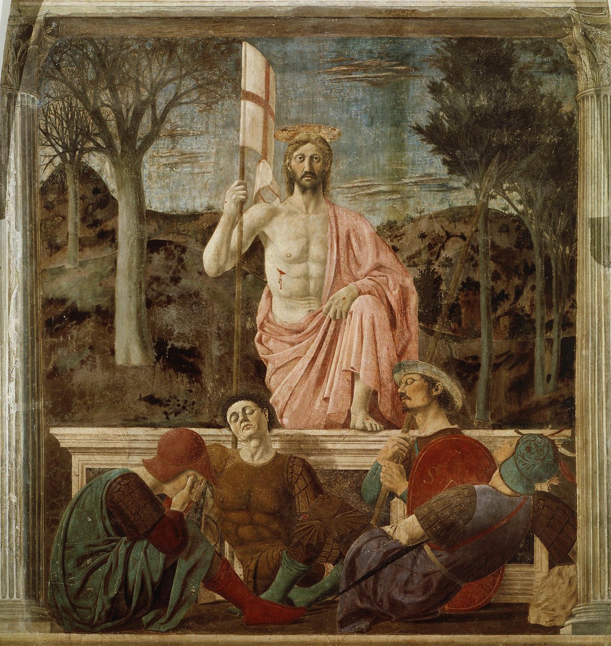 Oppstandelsen, ca 1460 av Piero della Francesca