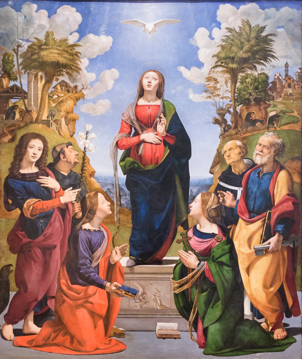 Kristi inkarnasjon av Piero di Cosimo