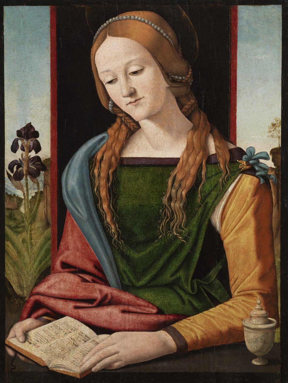 Magdalen Reading, ca.1500-20 av Piero di Cosimo