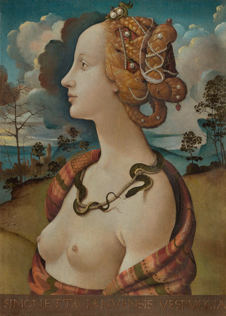 Portrett av Simonetta Vespucci av Piero di Cosimo
