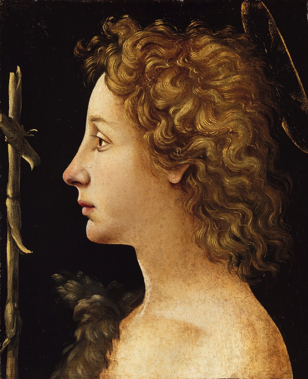Den unge døperen Johannes, ca. 1480-82. av Piero di Cosimo